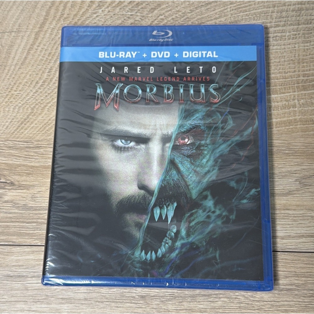 Morbius Bluray DVD Digital Jared Leto Marvel Vampire Action Horror Film